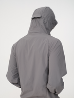 Jcaesar Slanted Zipper Sun-Protective Jacket with Face Screen - jcaesarclo