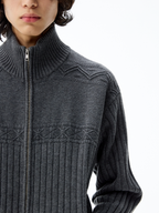 JCAESAR Striped Jacquard Sweater - jcaesarclo