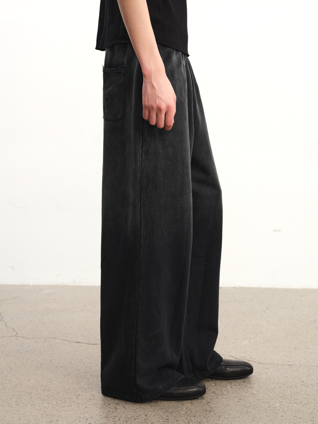 JCAEASAR Sun-faded washed trousers