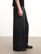 JCAEASAR Sun-faded washed trousers