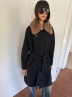 JCAESAR WOMEN Washed Down Trench Coat
