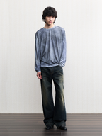 JCAESAR Vintage washed denim jeans
