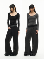 JCAESAR WOMEN Lace patchwork top - jcaesarclo