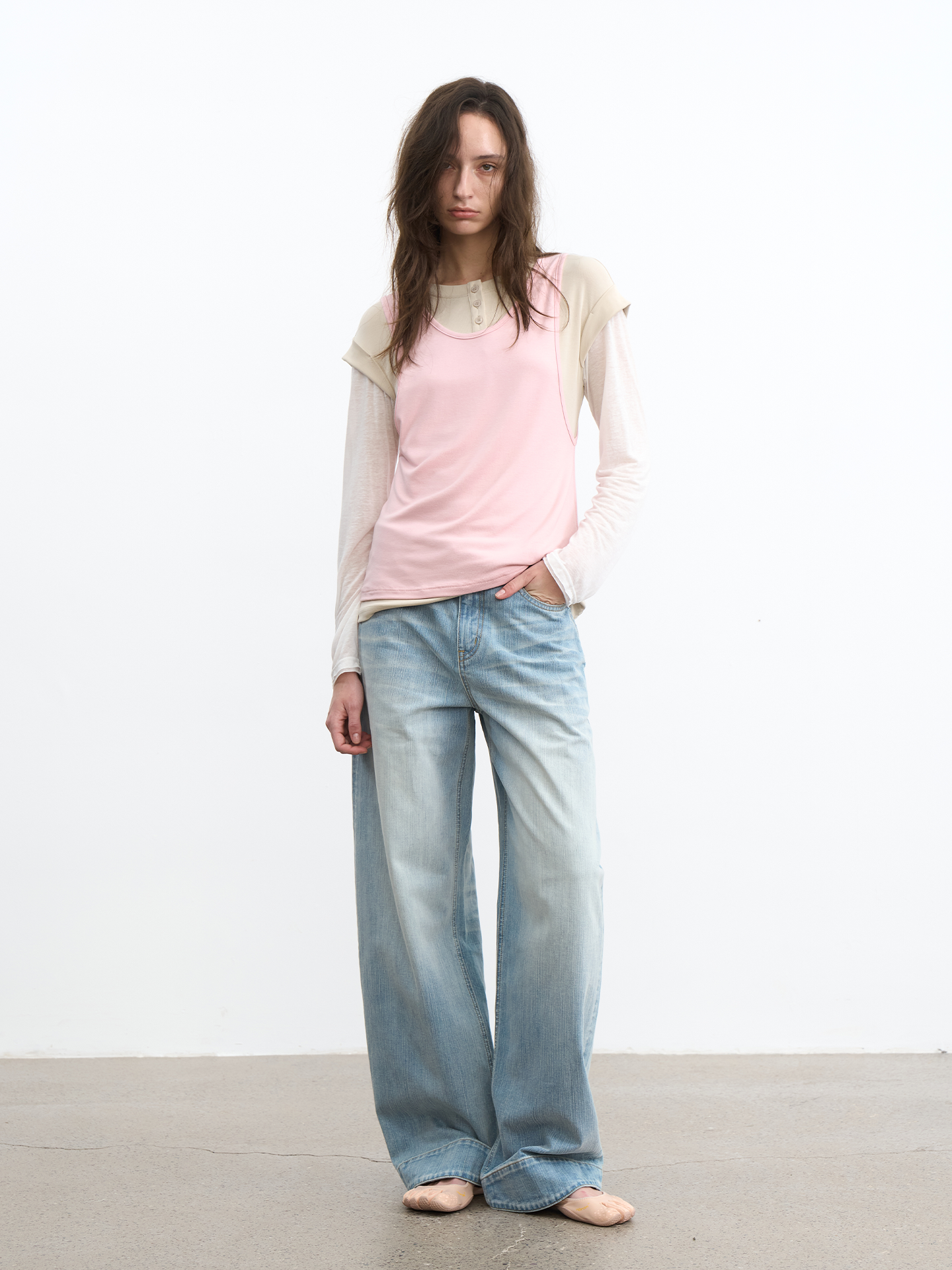 JCAESAR WOMEN Layered base top