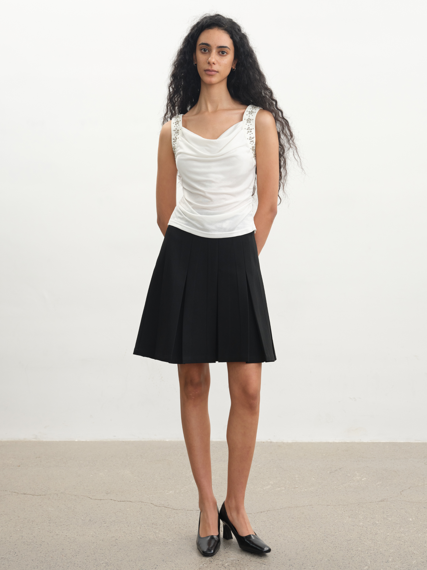 JCAESAR WOMEN Studded Cami - jcaesarclo