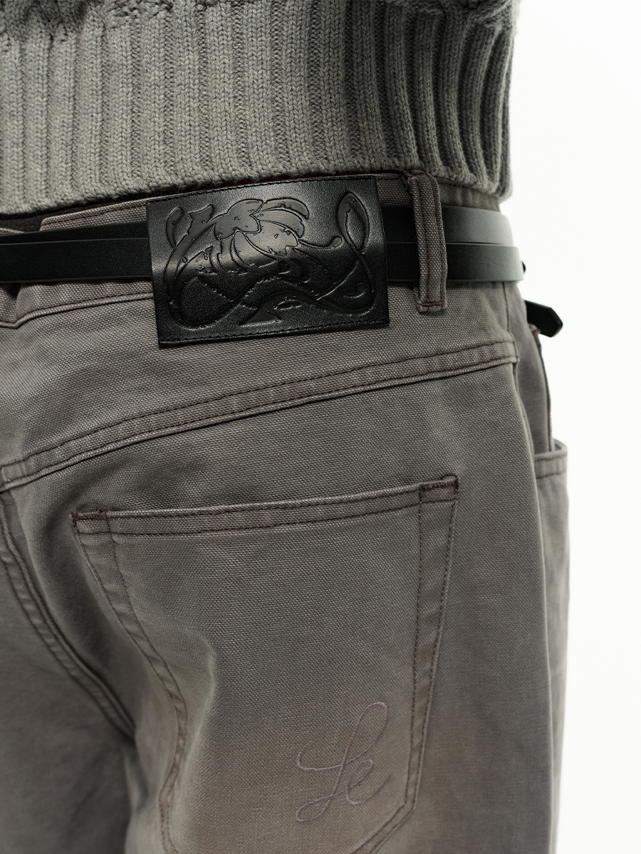 JCAESAR Sun-Washed Grey Jeans - jcaesarclo