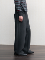 JCAESAR Low-Crotch Brushed Drop-Crotch Sweatpants