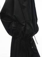 JCEASAR Hooded batwing sun‑protection jacket