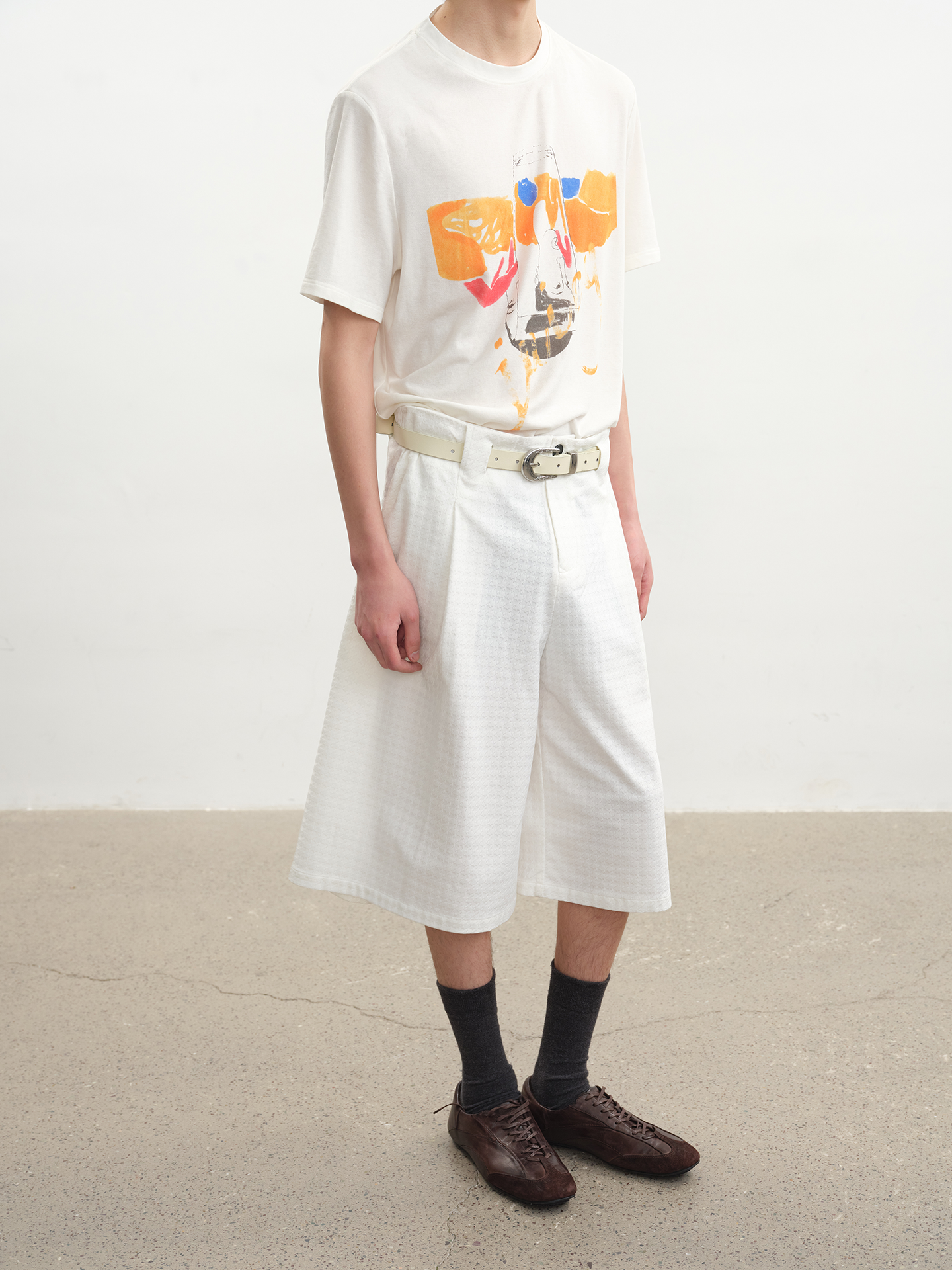 JCAESAR Juicy Print Short‑Sleeve Tee - jcaesarclo