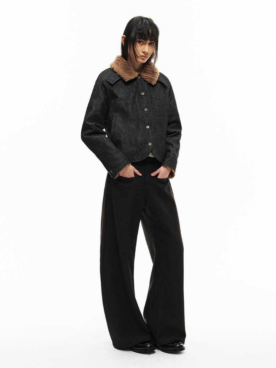 JCAESAR WOMEN Lambskin And Original Beef Coat - jcaesarclo