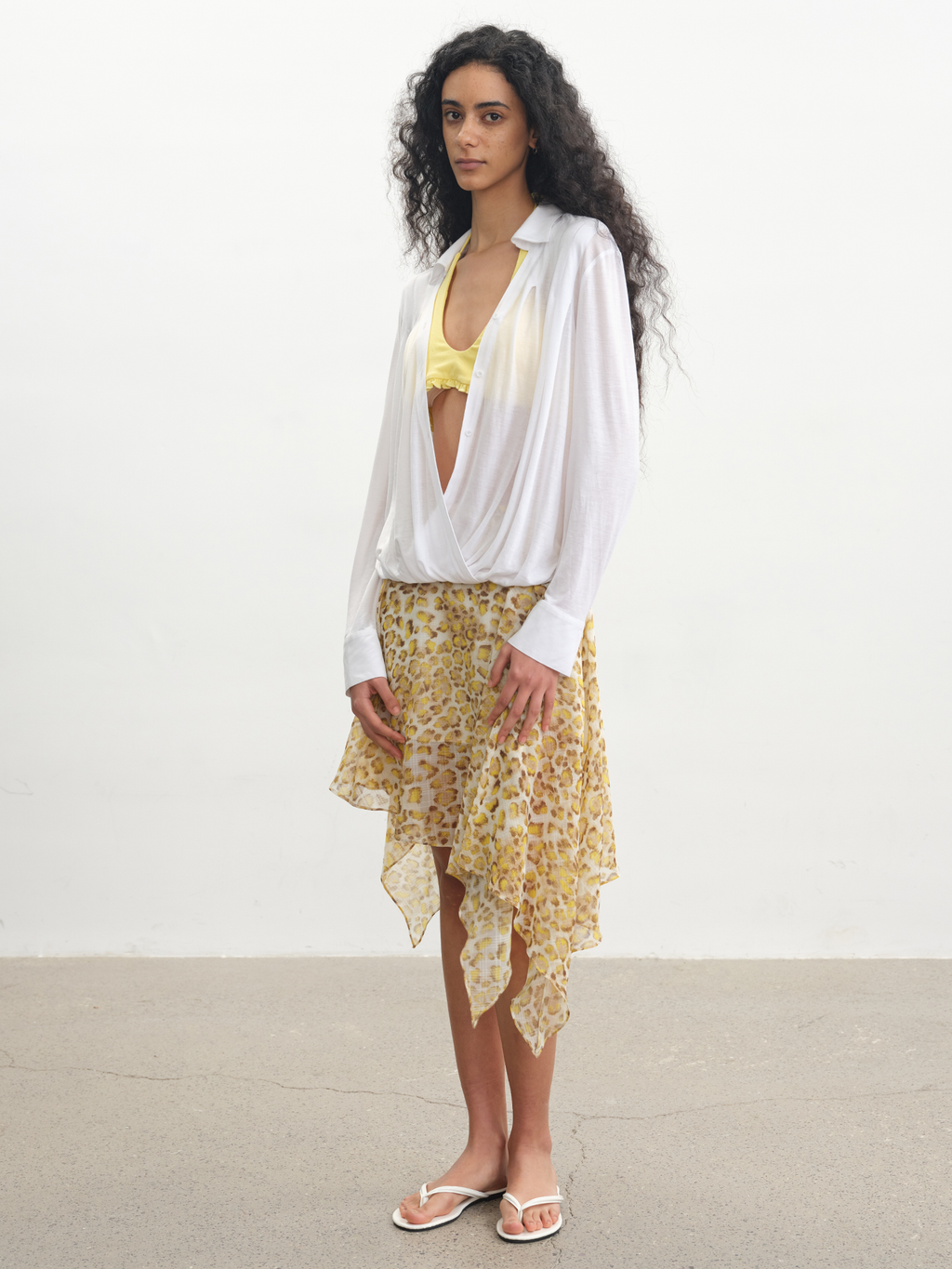 JCAESAR WOMEN Cross‑Neck Blouse - jcaesarclo