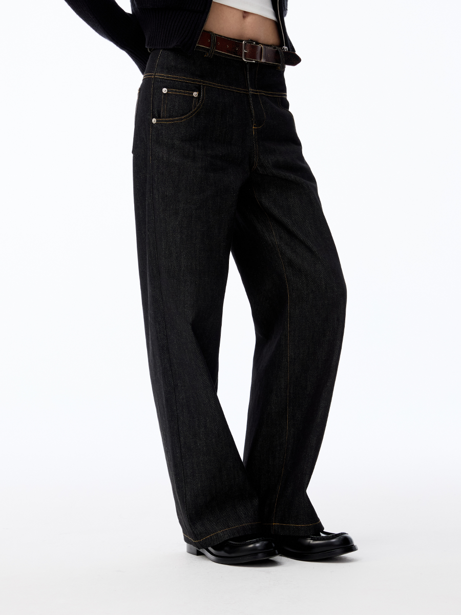 JCAESAR WOMEN Straight-Leg Natural-Color Jeans - jcaesarclo