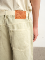 JCAESAR  Light Aqua‑Tinted Denim Jeans