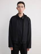 JCAESAR Two Fake Space Cotton Zipper Shirts - jcaesarclo