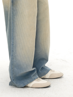 JCAESAR Wheat‑pattern low‑profile German trainer sneakers