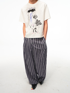 JCAESAR Rain Melody printed tee