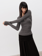 JCAESAR WOMEN  V-neck Basic Top - jcaesarclo