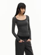 JCAESAR WOMEN Lace patchwork top - jcaesarclo