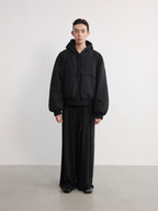 JCAESAR Profile Nylon Hoodie Double-Sided Bomber - jcaesarclo