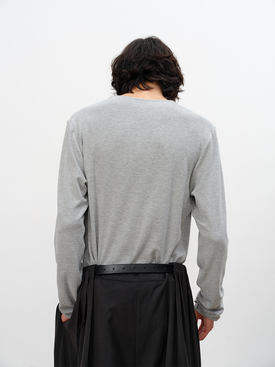 JCAESAR Invisible Half-Zip Long-Sleeve Base Shirt - jcaesarclo