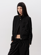 JCAESAR WOMEN Plaid Patchwork Short Jacket - jcaesarclo