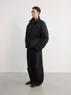 JCAESAR Loose-Fitting Stand-Up Collar Down Jacket