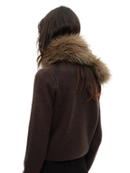 JCAESAR WOMEN Eco‑Fur Scarf - jcaesarclo