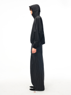 JCEASAR Hooded batwing sun‑protection jacket