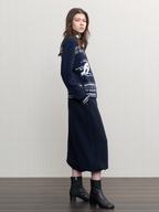JCAESAR WOMEN Ski-Inspired Double-Zip Sweater