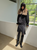 JCAESAR WOMEN Loop Yarn Wool Coat