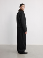 JCAESAR Straight Back Pocket Black Jeans - jcaesarclo