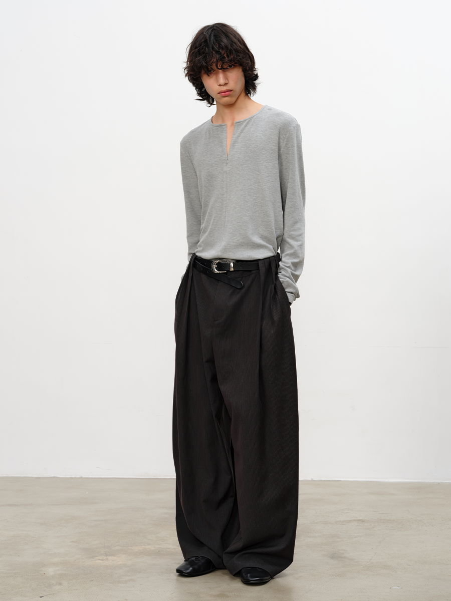 JCAESAR Invisible Half-Zip Long-Sleeve Base Shirt - jcaesarclo