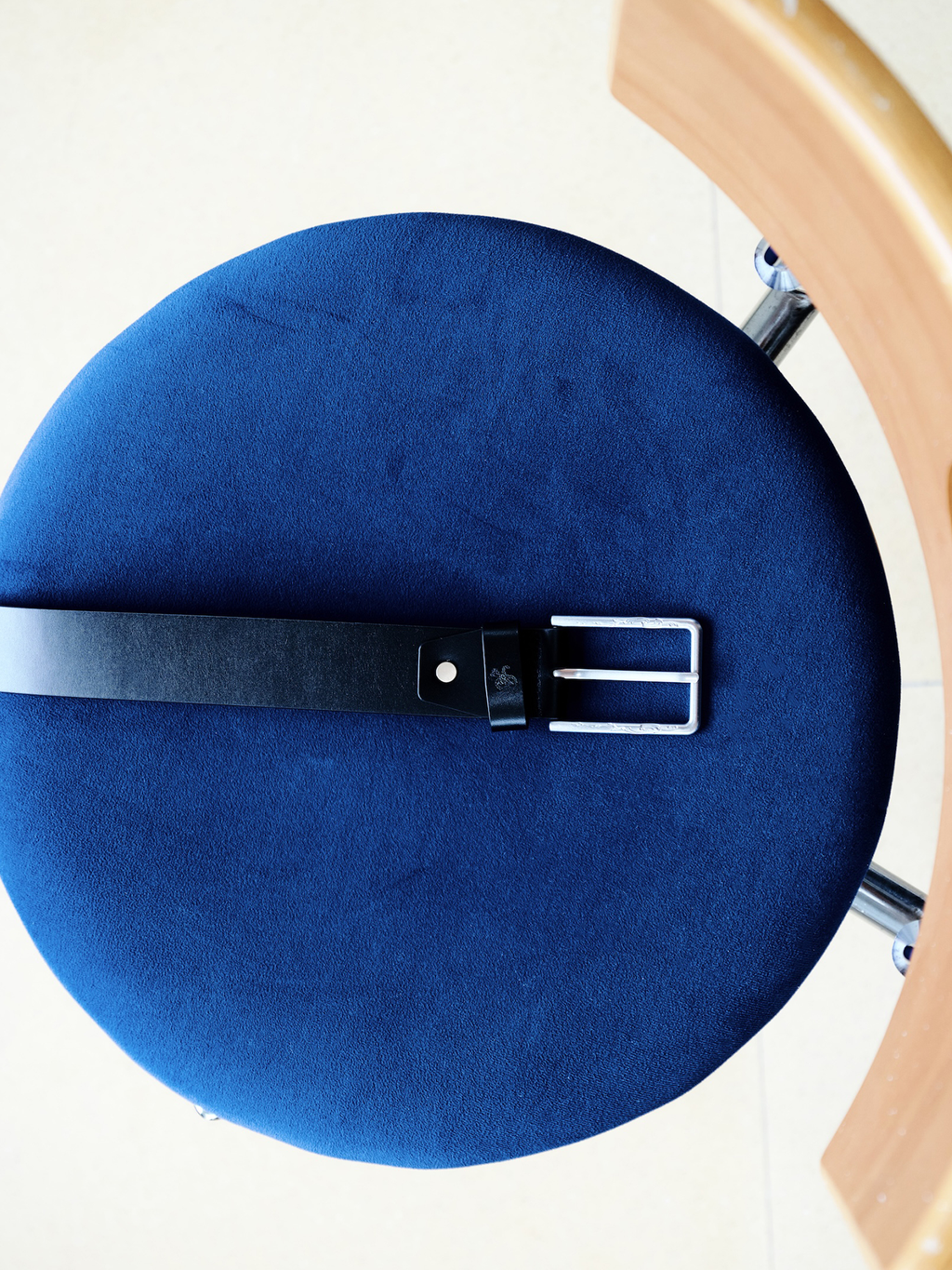 JCAESAR Embossed Wide Genuine Leather Belt - jcaesarclo