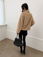 JCAESAR WOMEN Light-Step Faux Fur Jacket