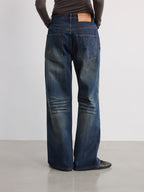 JCAESAR WOMEN Vintage Straight-Leg Blue Jeans - jcaesarclo