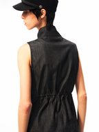JCAESAR WOMEN Explorer Stand‑Collar Utility Vest