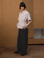 Jcaesar Wool Low-Crotch Cargo Trousers - jcaesarclo