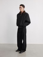 JCAESAR Straight Back Pocket Black Jeans - jcaesarclo