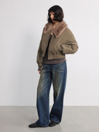 JCAESAR WOMEN Vintage Straight-Leg Blue Jeans - jcaesarclo