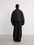 JCAESAR Loose-Fitting Stand-Up Collar Down Jacket