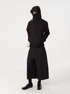 Jcaesar Slanted Zipper Sun-Protective Jacket with Face Screen - jcaesarclo