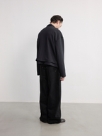 JCAESAR Two Fake Space Cotton Zipper Shirts - jcaesarclo