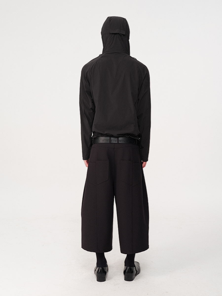 Jcaesar Slanted Zipper Sun-Protective Jacket with Face Screen - jcaesarclo
