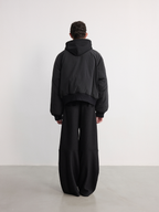 JCAESAR Profile Nylon Hoodie Double-Sided Bomber - jcaesarclo