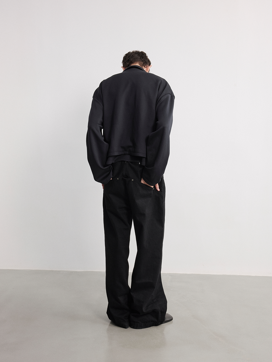 JCAESAR Two Fake Space Cotton Zipper Shirts - jcaesarclo