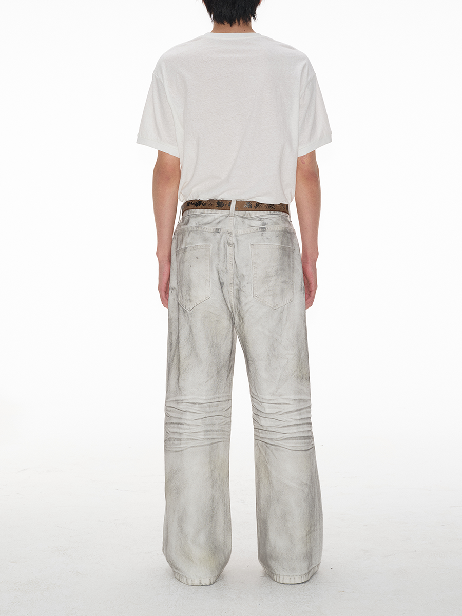 Jcaesar Distressed white jeans – jcaesarclo