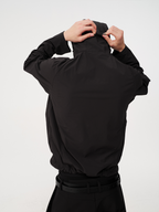 Jcaesar Slanted Zipper Sun-Protective Jacket with Face Screen - jcaesarclo
