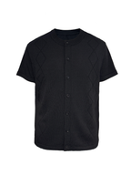 Jcaesar Diamond-Pattern Short Sleeve Knit Cardigan - jcaesarclo