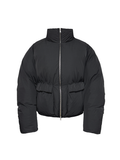JCAESAR Loose-Fitting Stand-Up Collar Down Jacket