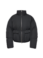 JCAESAR Loose-Fitting Stand-Up Collar Down Jacket